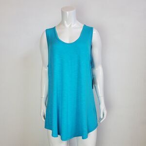 NWT LuLaRoe Plus Size Blue Tank Top